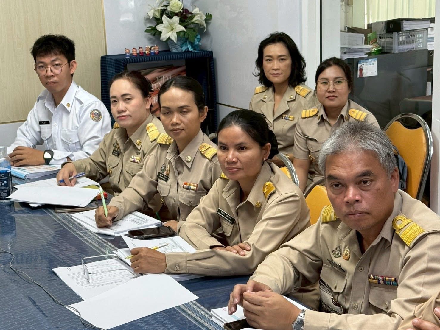 🏡พช.บ้านม่วง: ร่วมอบรมเพิ่มทักษะและประสิทธิภาพในการบริหารจัดการหนี้ของกองทุนพัฒนาบทบาทสตรี
